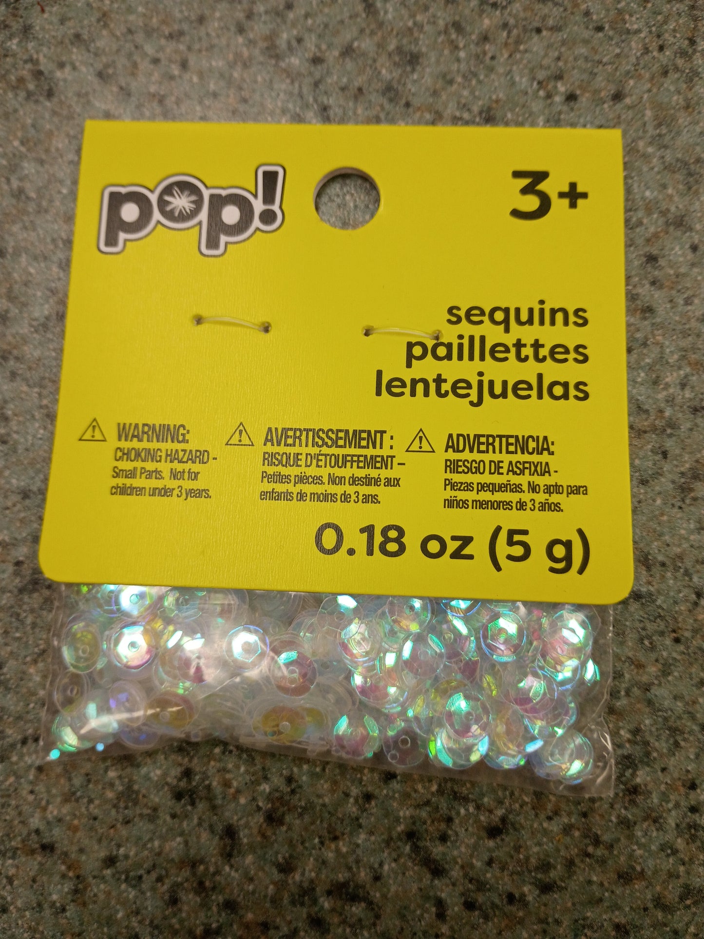 Pop sequins