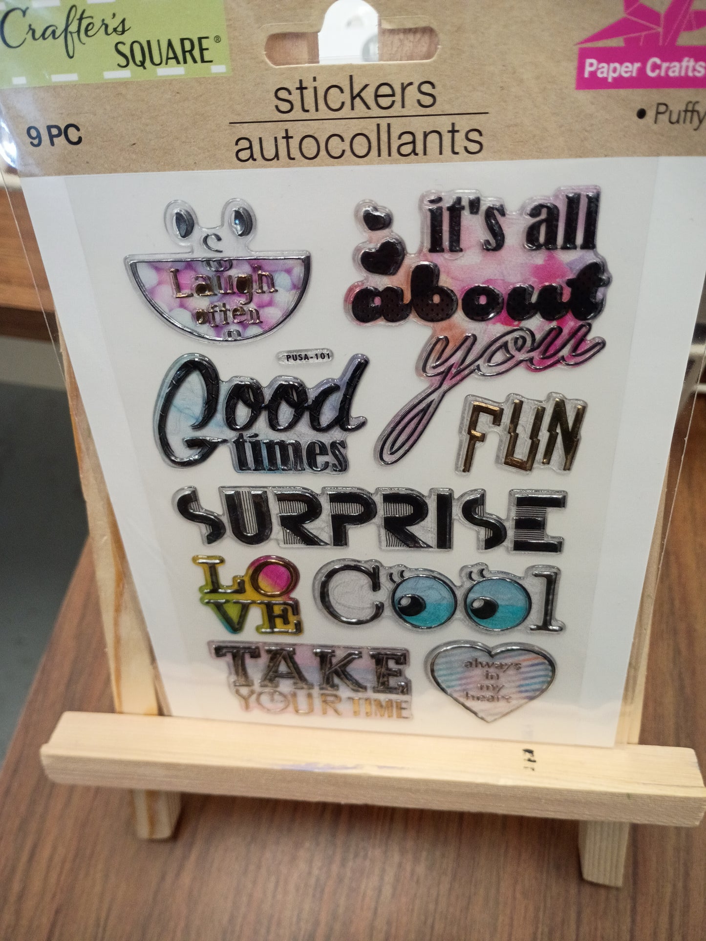 Stickers puffy