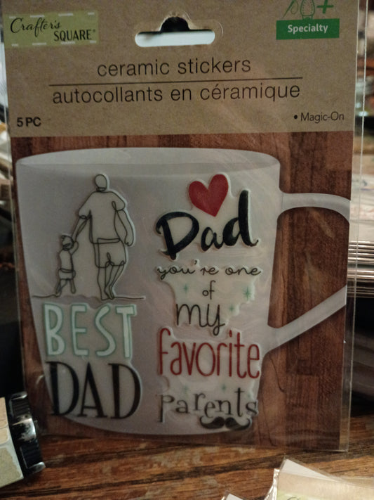 Ceramic stickers