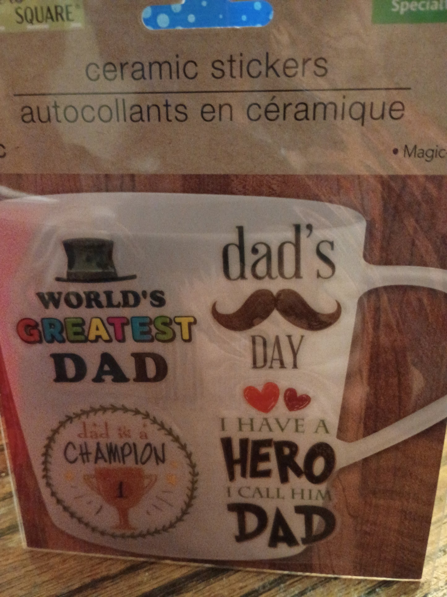 Ceramic stickers