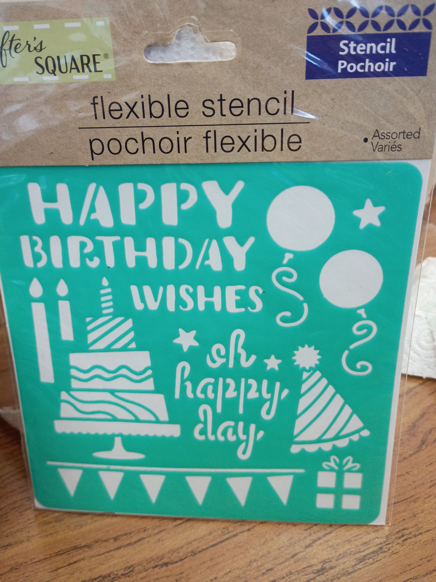 Flexible stencil
