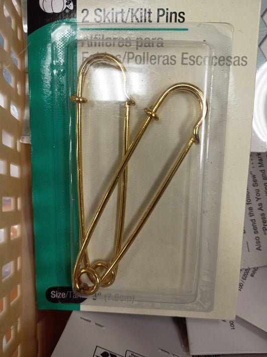 Skirt pins