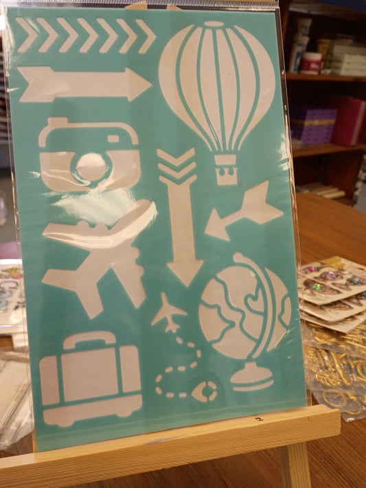 Stencils travel