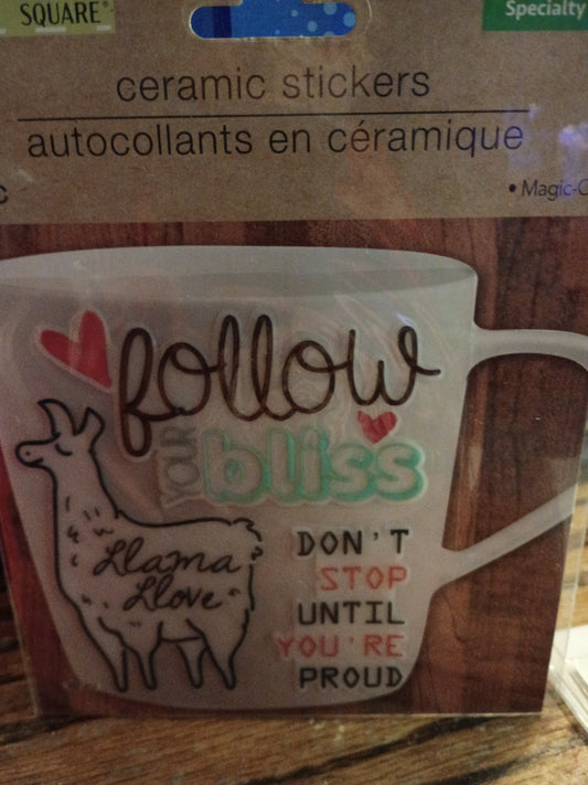 Ceramic stickers