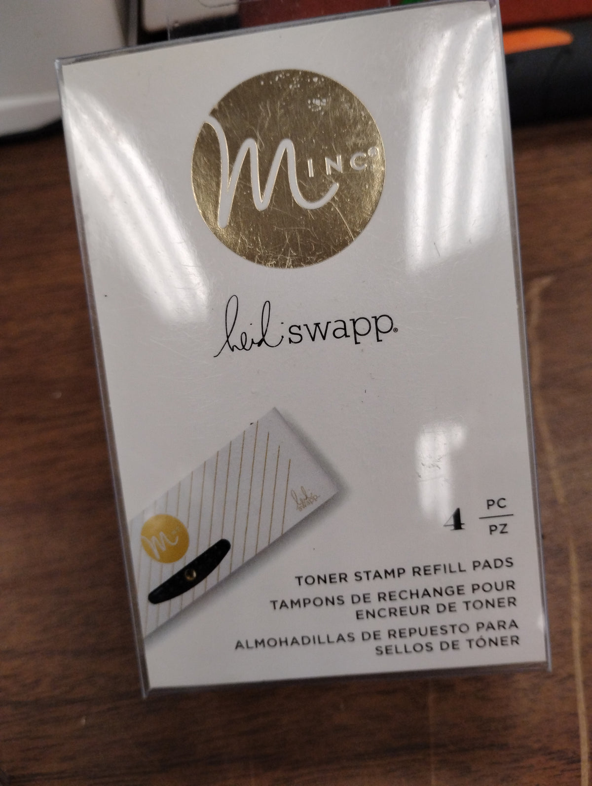 Stamp pad refill 4pc.
