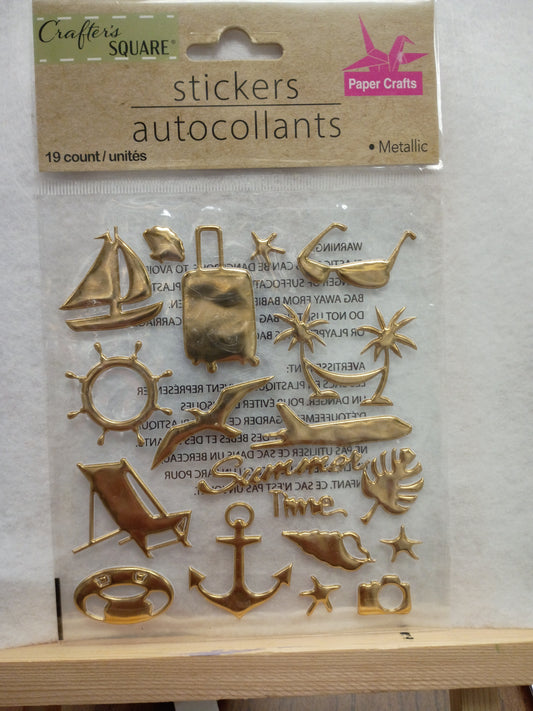 Stickers metallic
