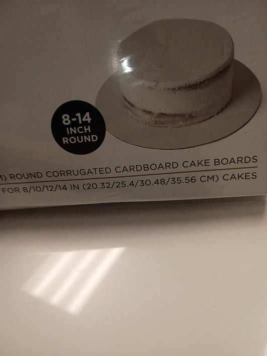 4)Cake boxes 8/10/12/14in round
