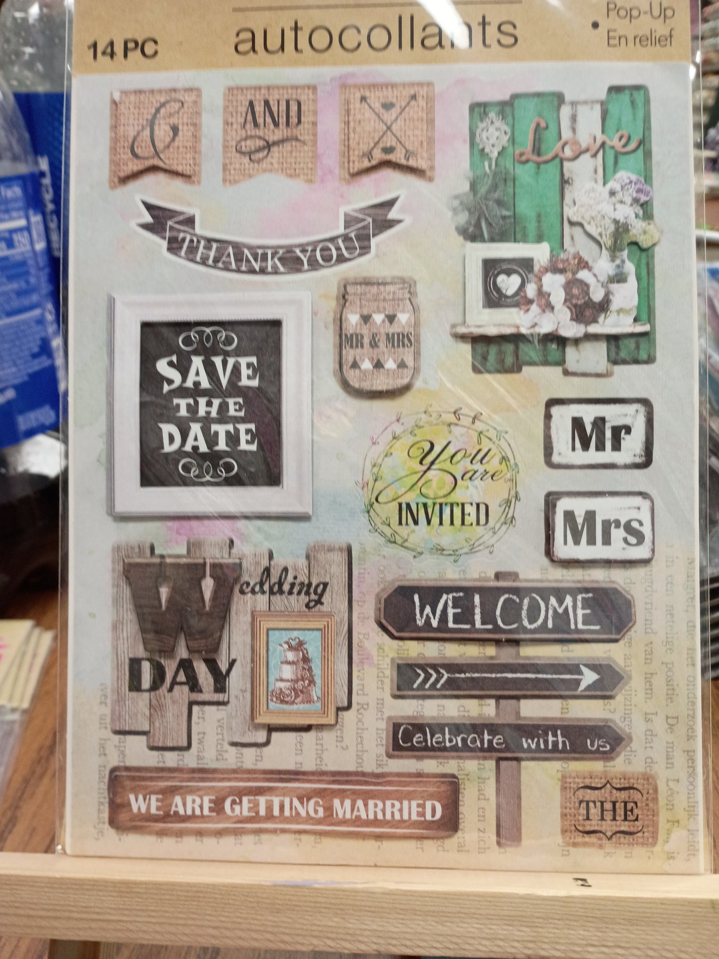 Stickers pop-up
