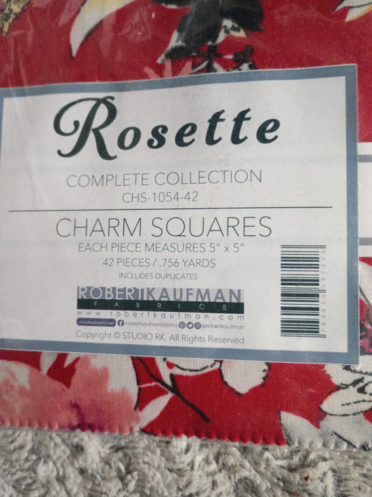 Charm squares 5"X5"
