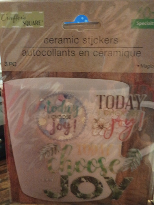 Ceramic stickers
