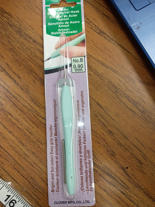 Steel crochet hook 0.90mm