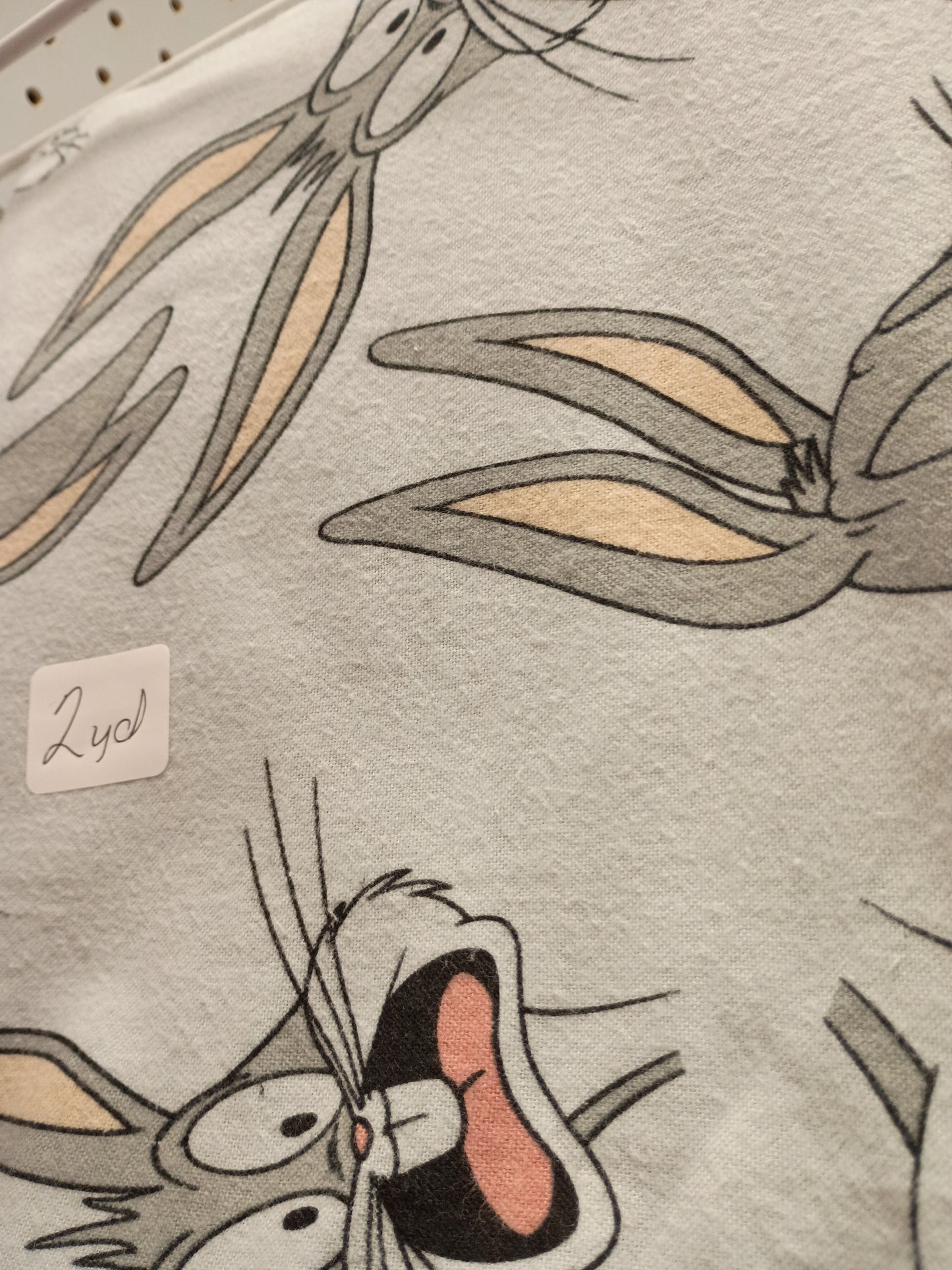 Bugs Bunny fabric 2 yards