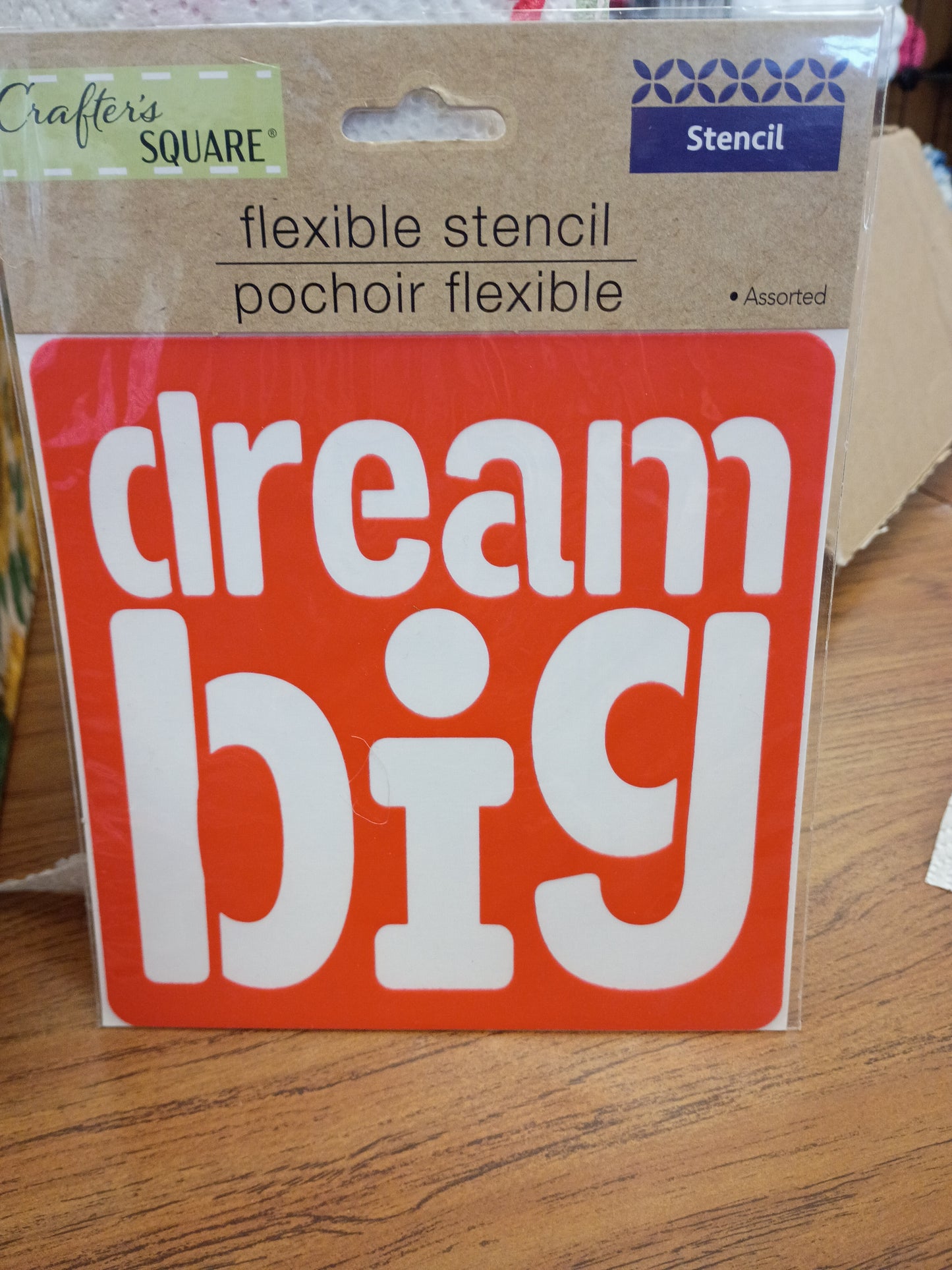 Dream Big Flexible Stencil