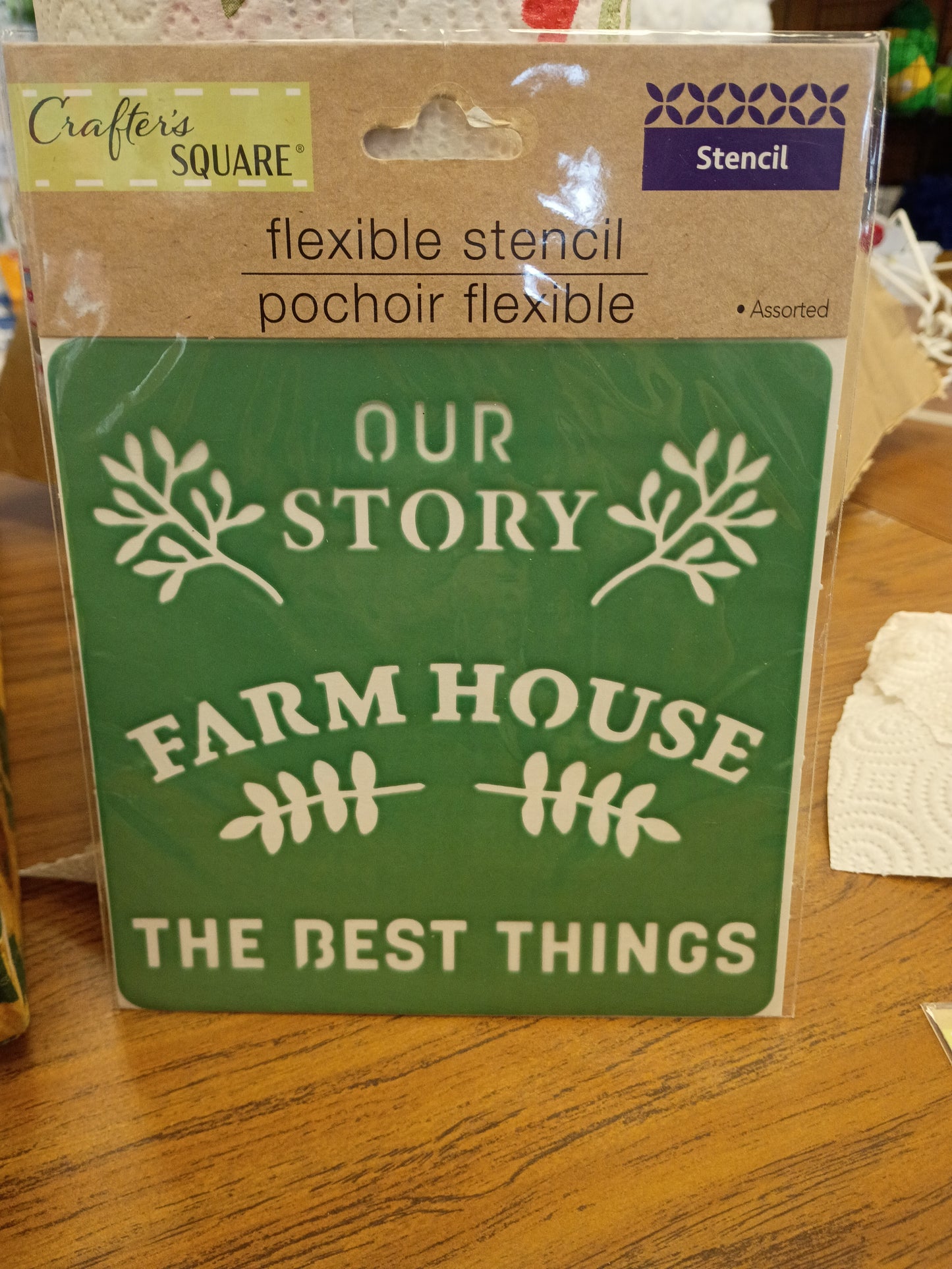 Our Story Flexible Stencil
