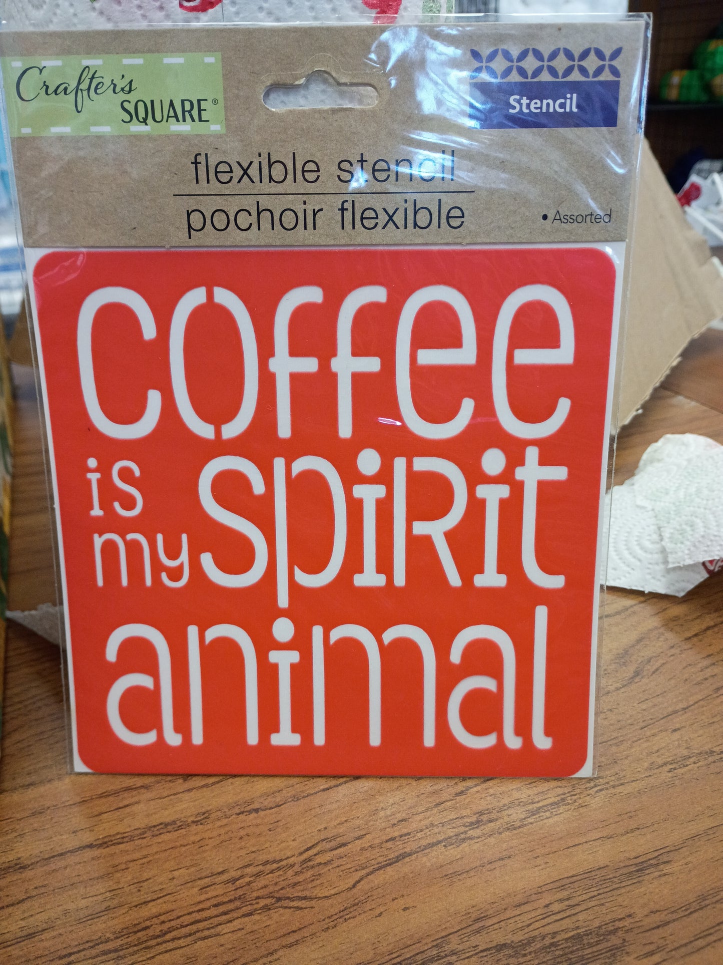 Flexible stencil