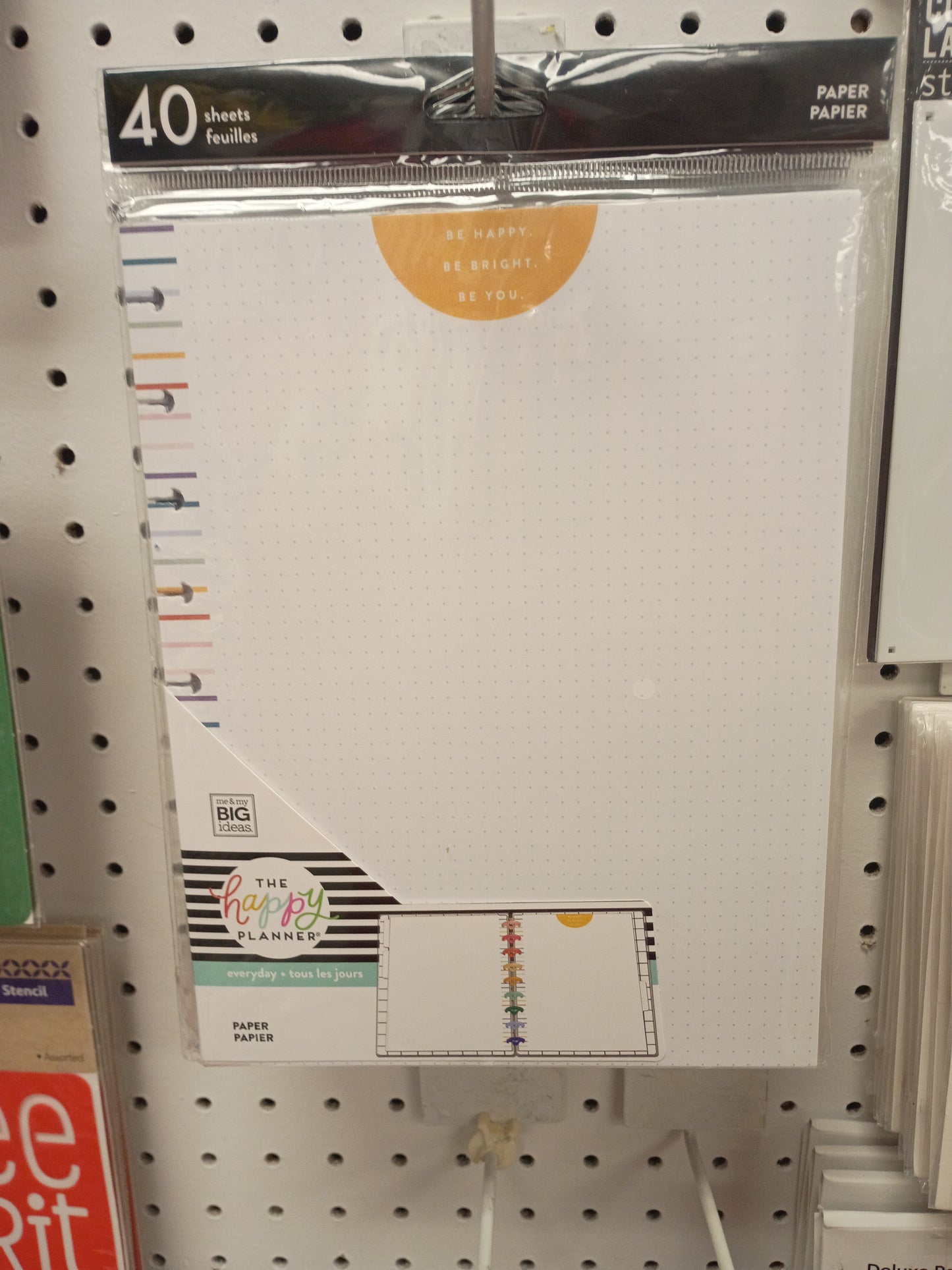 Happy planner paper