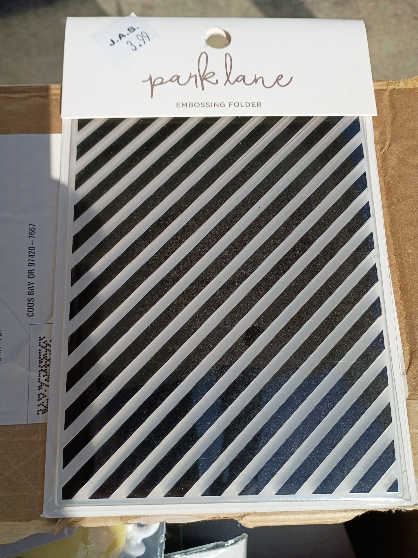 Embossing folder