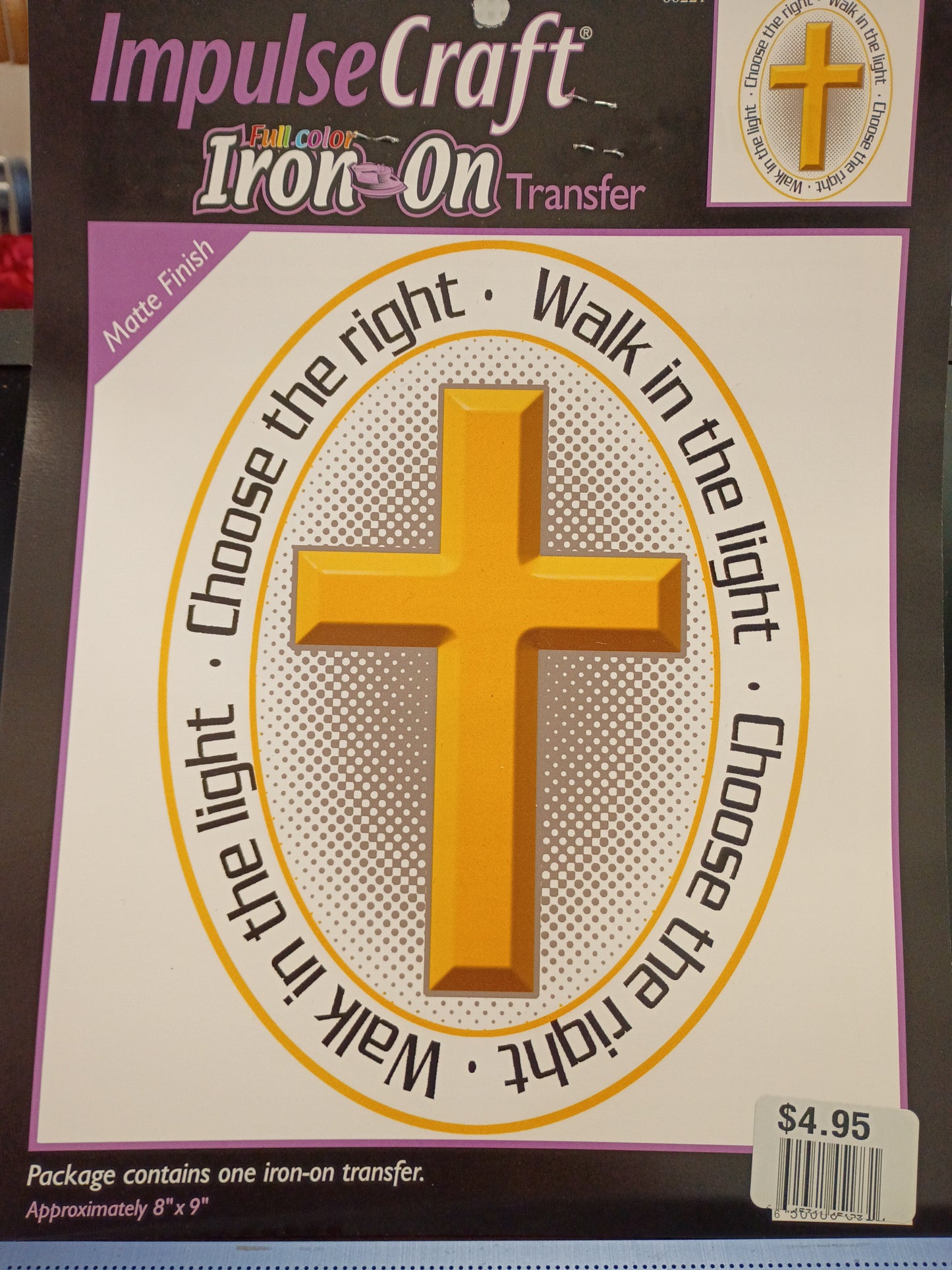 Iron on transfer