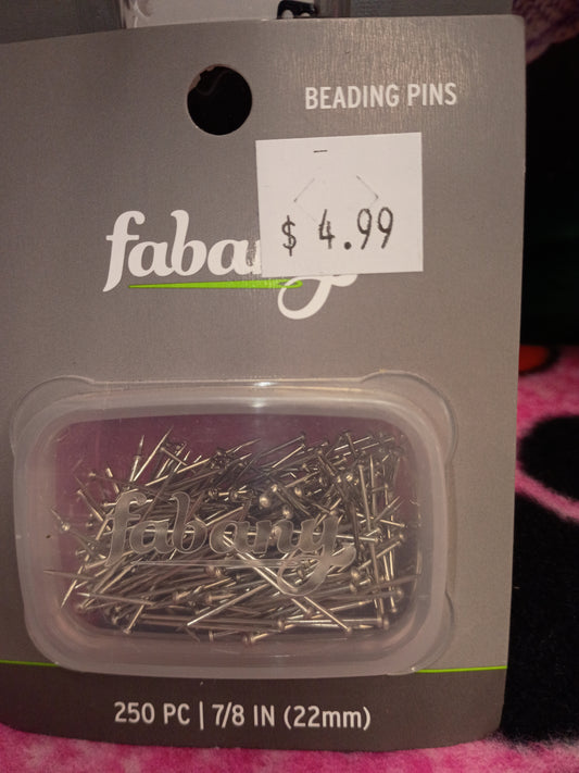 Beading pins