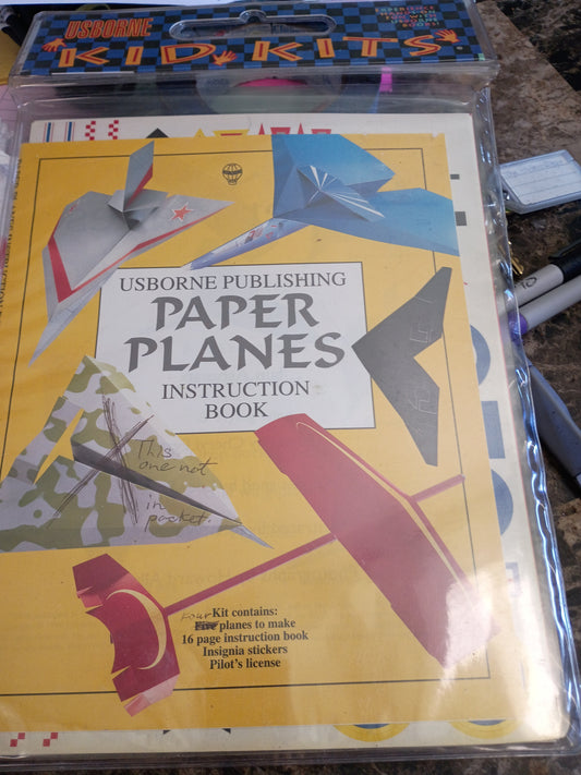 Paper airplane kit