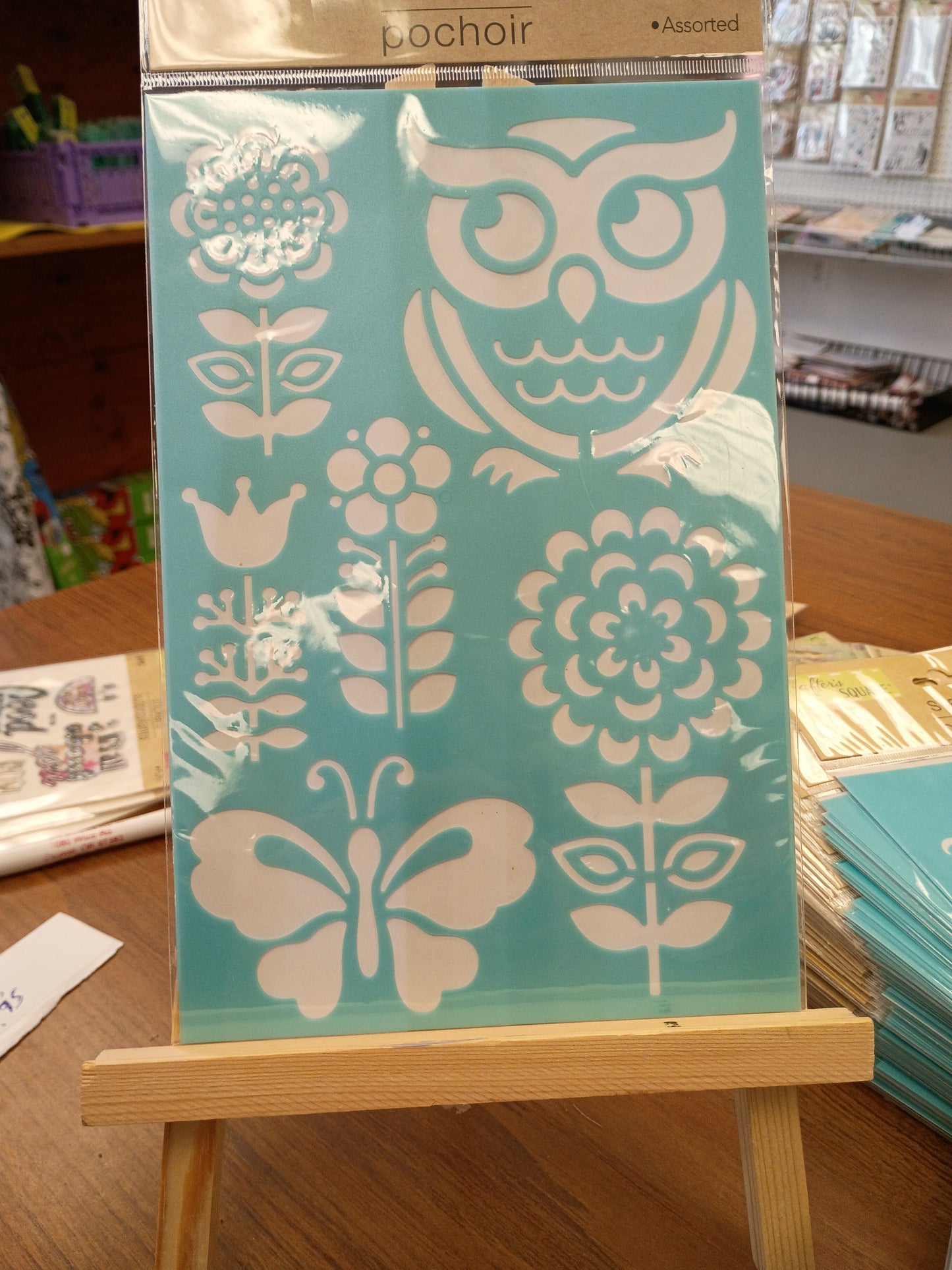Stencils owl