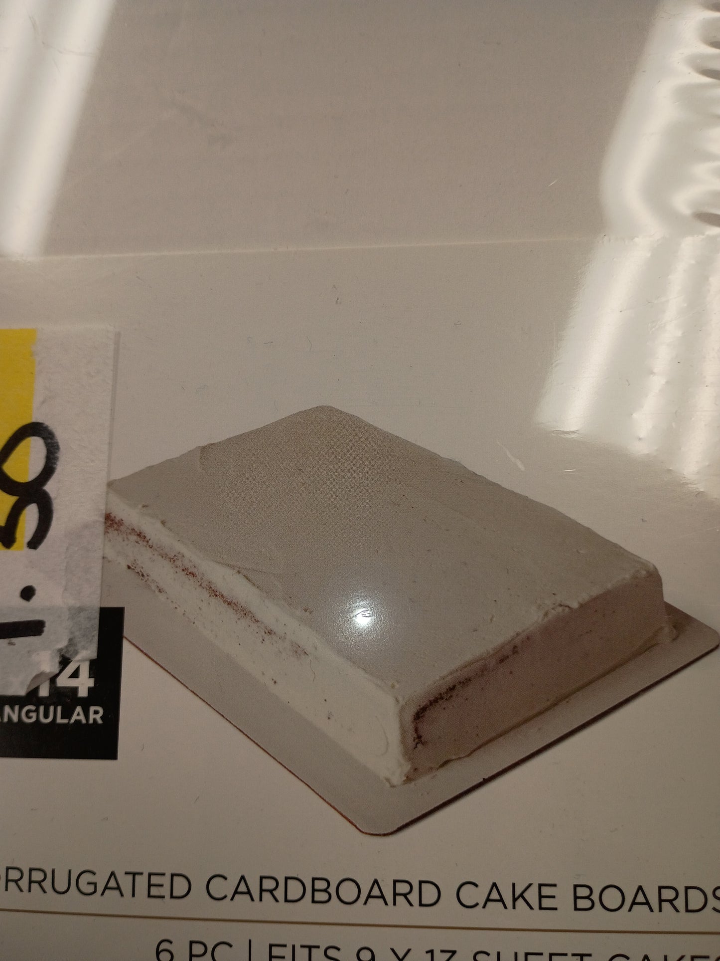3)Cake boxes 10inX14in