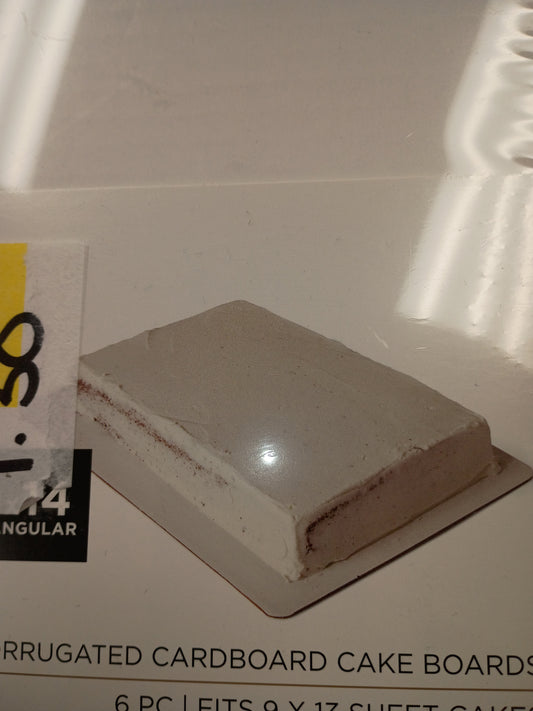 3)Cake boxes 10inX14in