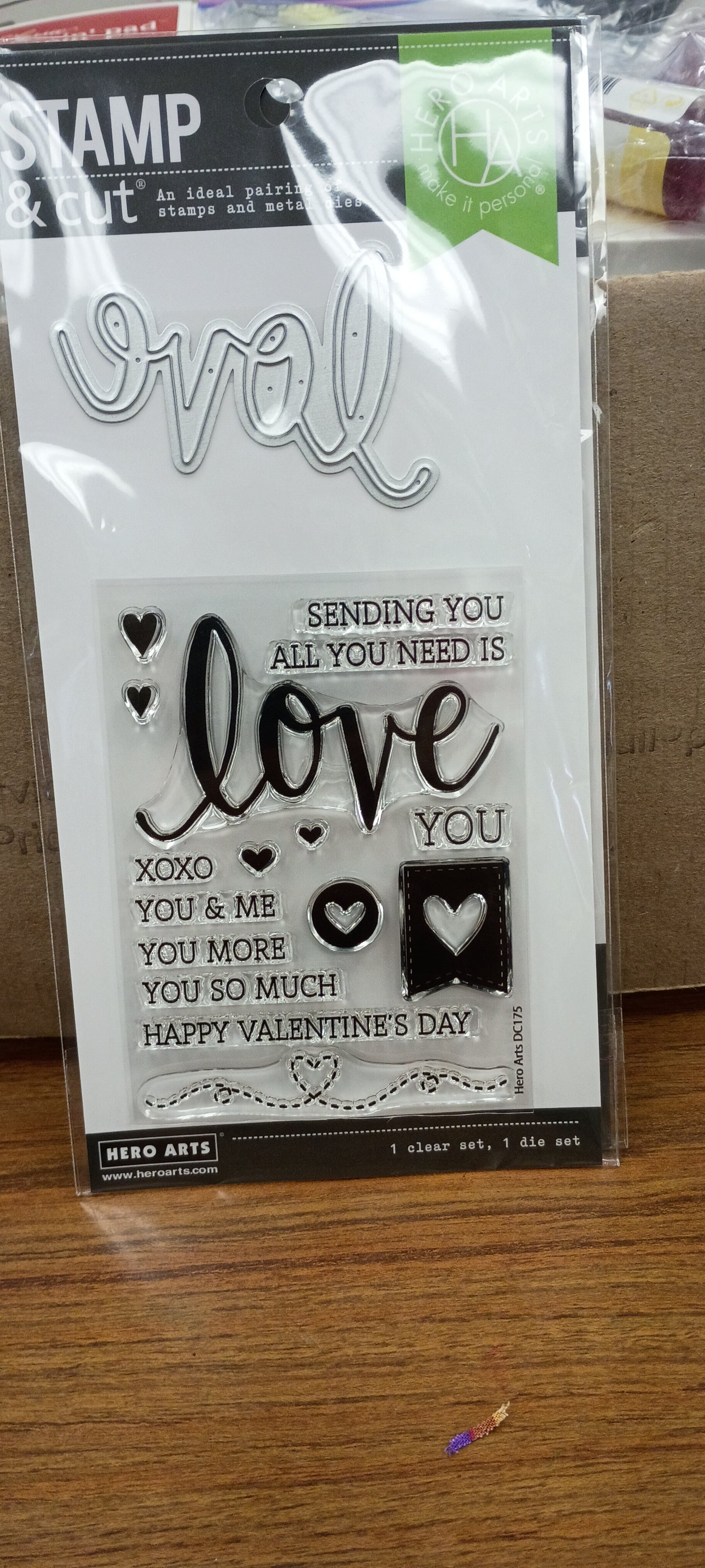 Love stamp & cut