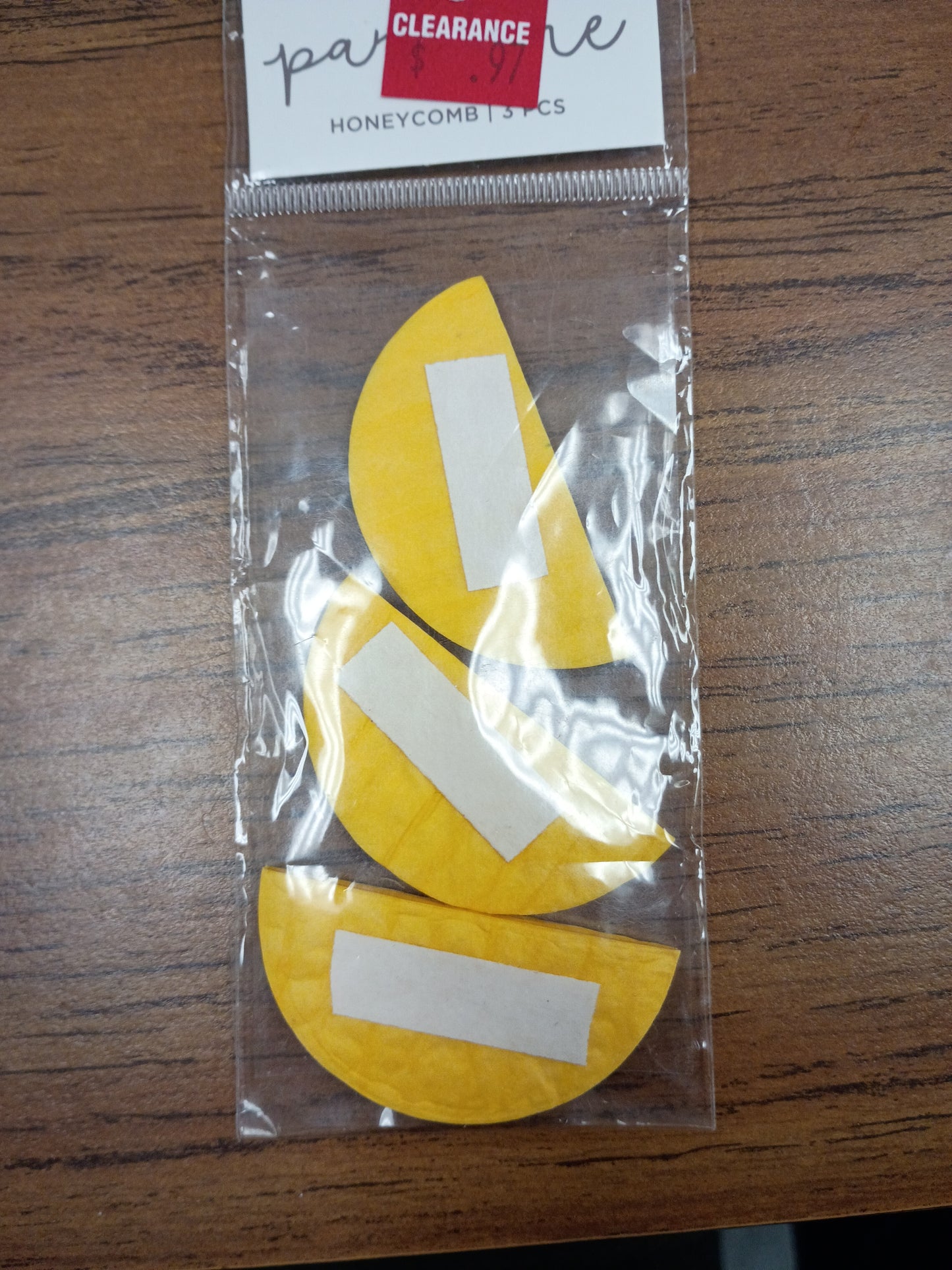 Sticky notes honeycomb