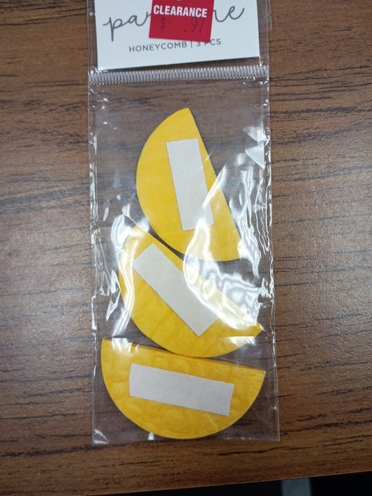 Sticky notes honeycomb