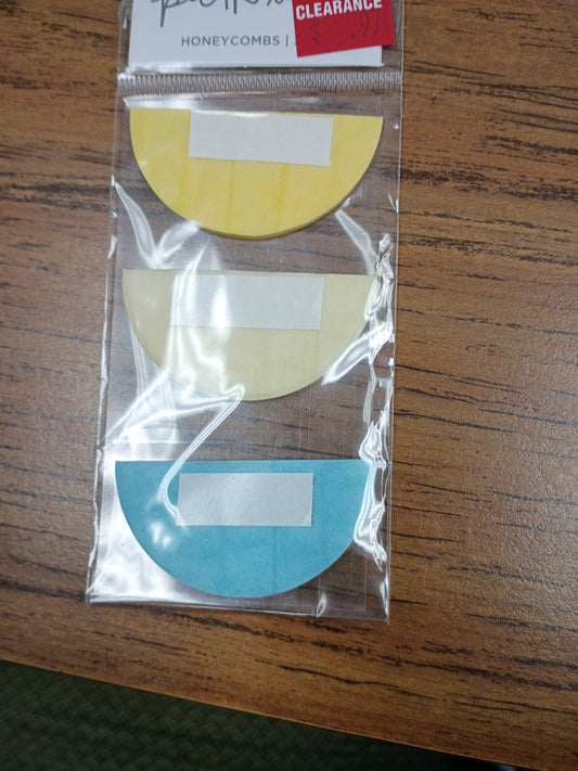 Sticky notes honeycomb