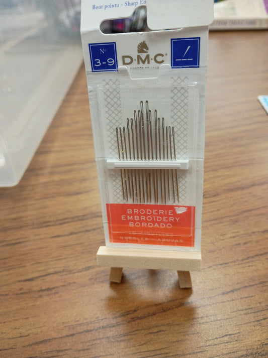 Broderie embroidery needles 3-9