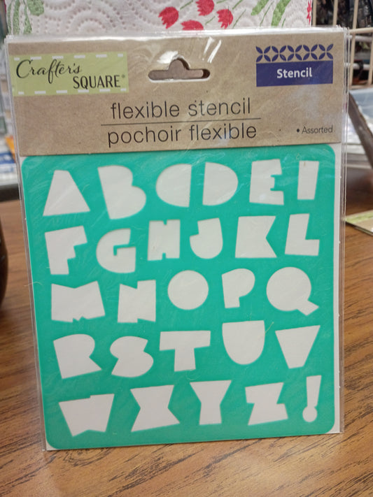 Flexible stencil