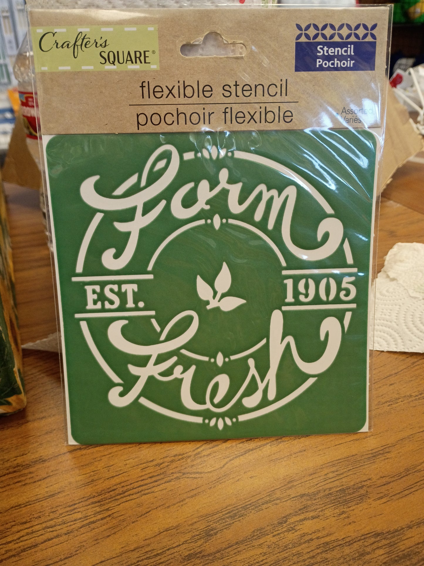 Flexible stencil