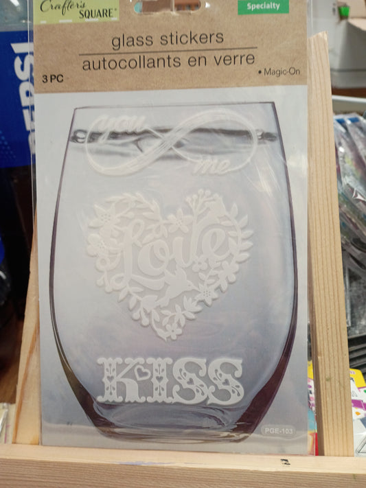 Glass stickers