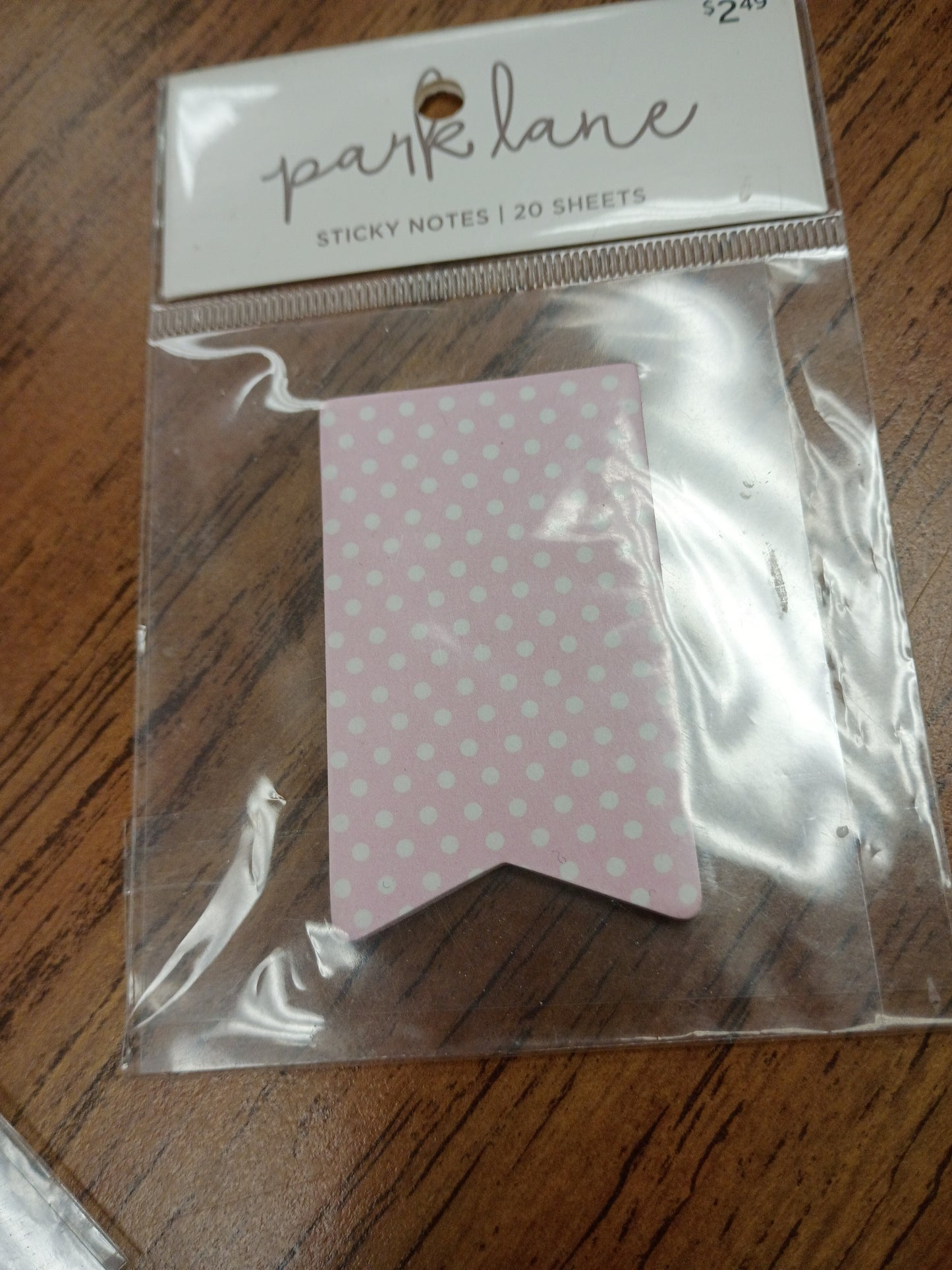 Sticky notes